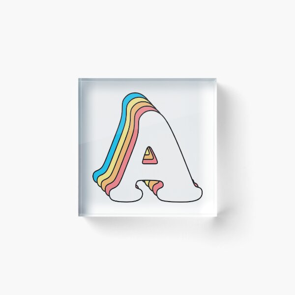 Item preview, Letter A designed and sold by OkihanaShop.
