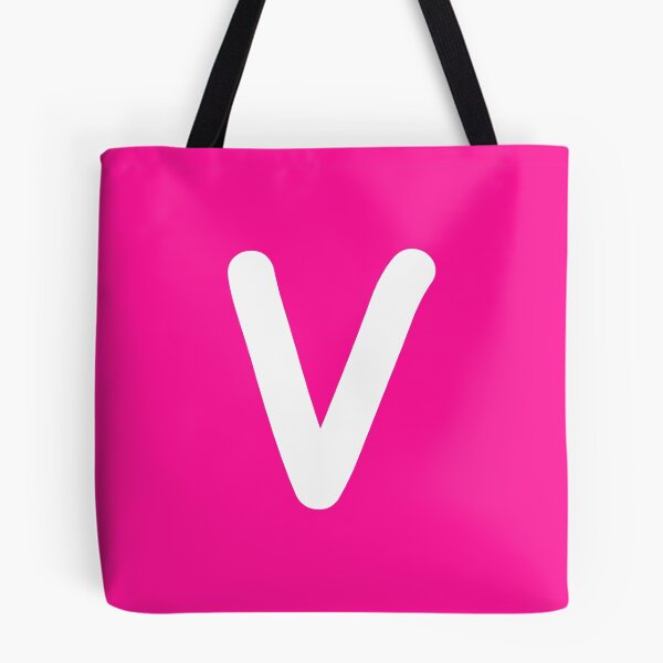 Item preview, Pink Letter V Capital Alphabet Girls Birthday Gift designed and sold by Shariss.