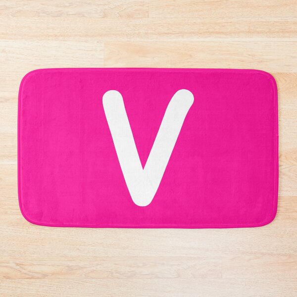 Item preview, Pink Letter V Capital Alphabet Girls Birthday Gift designed and sold by Shariss.