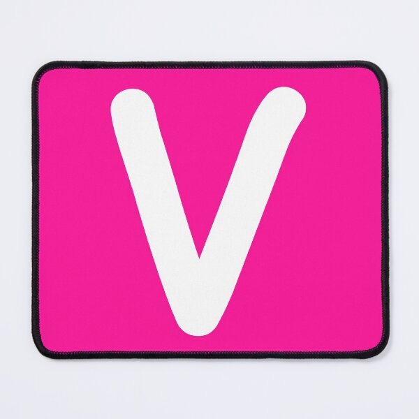 Item preview, Pink Letter V Capital Alphabet Girls Birthday Gift designed and sold by Shariss.