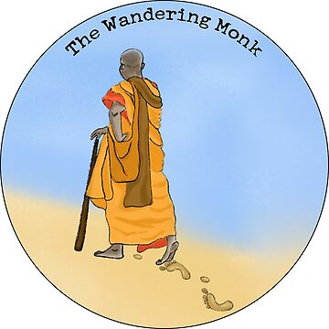 Artwork thumbnail, The Wandering Monk by LifeResourcers