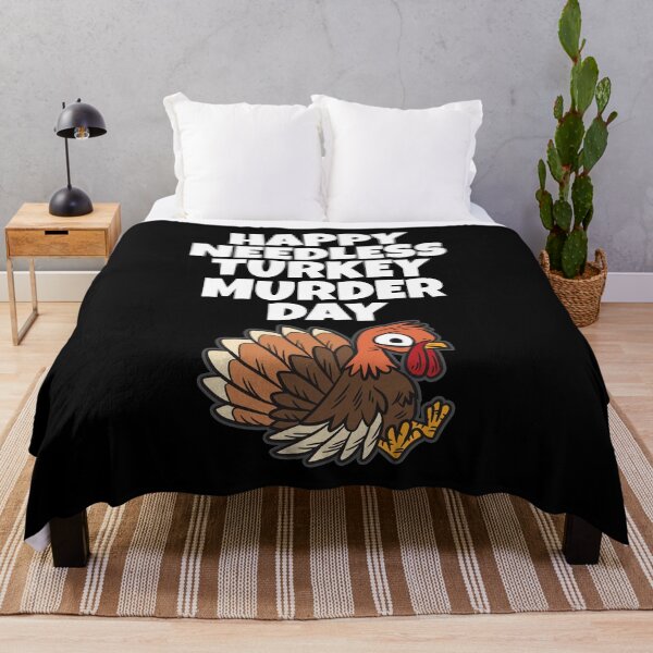 Item preview, Happy Needless Turkey Murder Day Animal Friends designed and sold by Moonpie90.