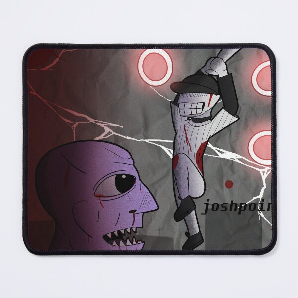 Item preview, The Batter vs The Blue Demon designed and sold by JoshPointOh.