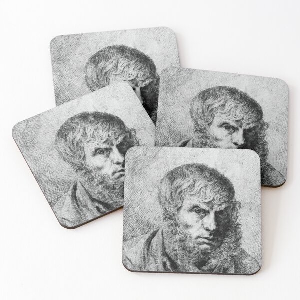 Item preview, portrait of caspar david friedrich designed and sold by Vintage Designs +.