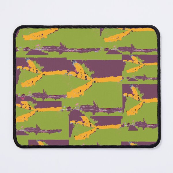 Item preview, Colorado Ranch, Barbed Wire fiber art in green plum orange designed and sold by djrunnels.