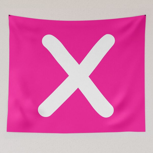 Item preview, Pink Letter X Capital Alphabet Girls Birthday Gift designed and sold by Shariss.