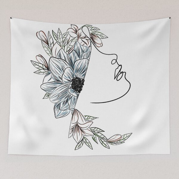 Item preview, Scarf(line art) designed and sold by ckai11.