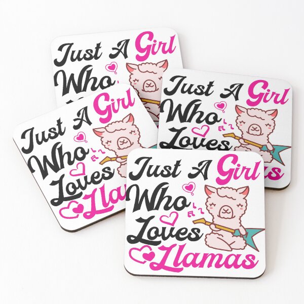 Item preview, Just a girl who loves llama designed and sold by plussorn.