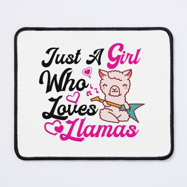 Item preview, Just a girl who loves llama designed and sold by plussorn.