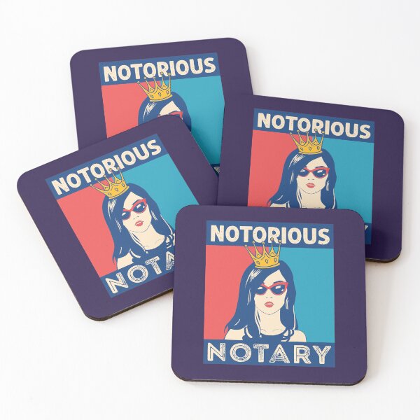 Item preview, Notorious Notary Public Funny Notaries Women designed and sold by jaygo.