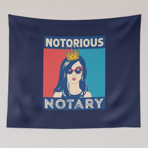Item preview, Notorious Notary Public Funny Notaries Women designed and sold by jaygo.