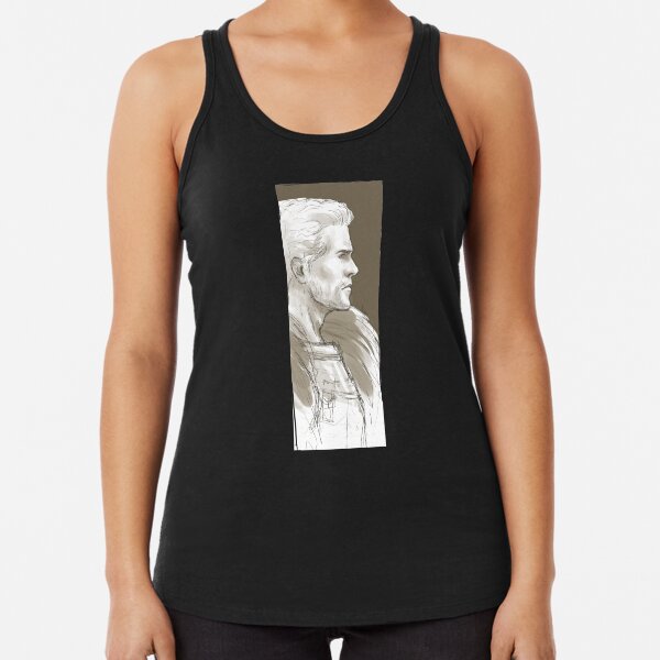 Sketchy Cullen Racerback Tank Top