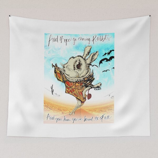 Item preview, Fear and Loathing in Las Vegas - Chasing Rabbits designed and sold by C.A.O.S. Crazy Amount Of Stuff.