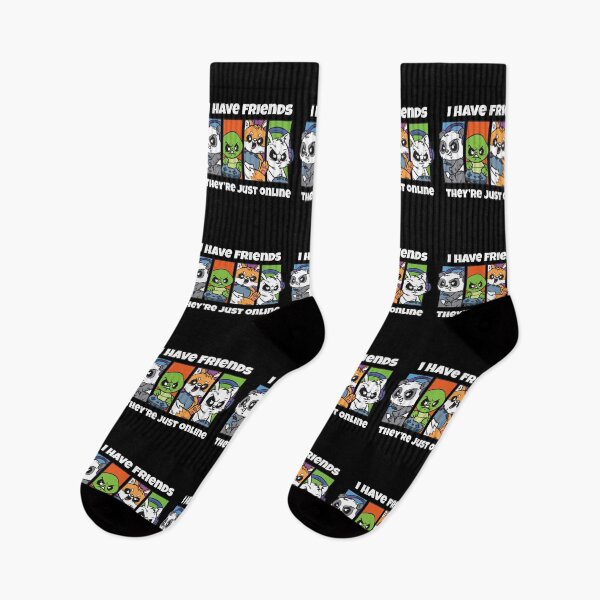 Item preview, I Have Friends They Are Just Online Gamer Joke designed and sold by Moonpie90.