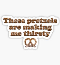 Seinfeld - These pretzels are making me thirsty Sticker