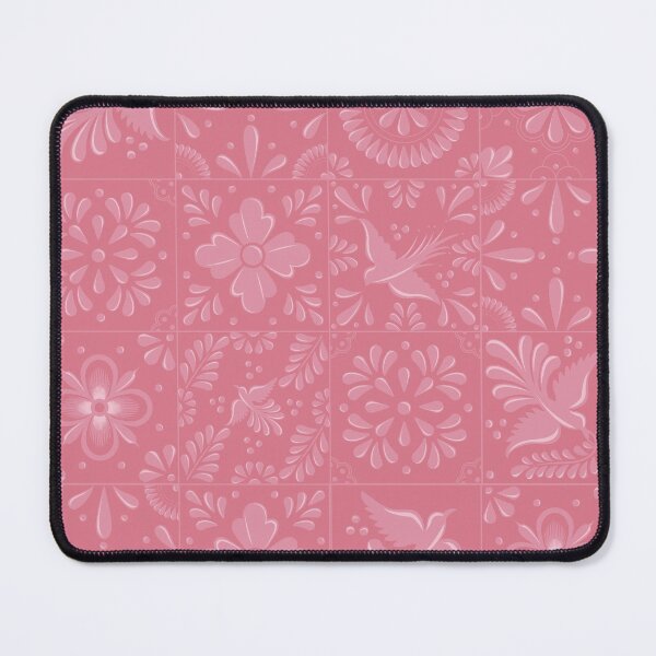 Item preview, Mexican Light Pink Talavera Tile Pattern by Akbaly designed and sold by Akbaly.