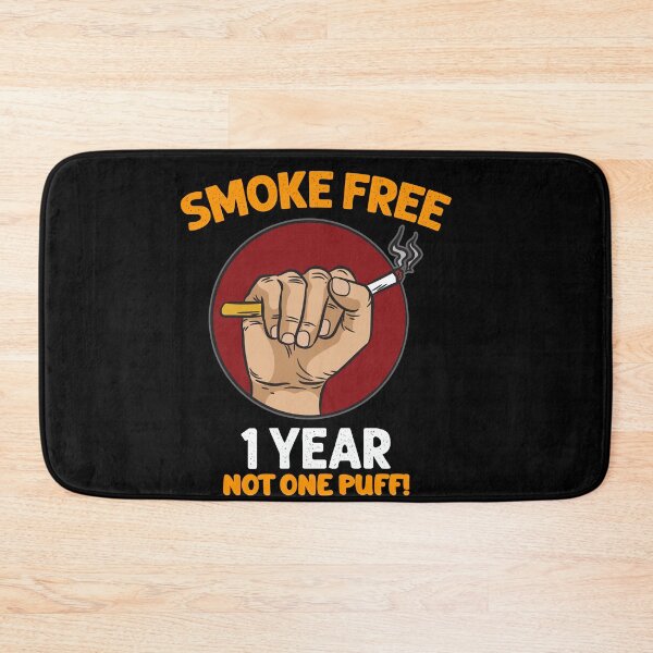 Item preview, 1 Year Smoke Free Not One Puff anniversary designed and sold by Moonpie90.