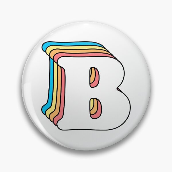 Item preview, Letter B designed and sold by OkihanaShop.