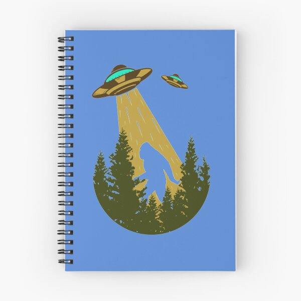 Item preview, Bigfoot UFO Abduction sasquatch Alien Birthday Gift  designed and sold by WashedInFaith.