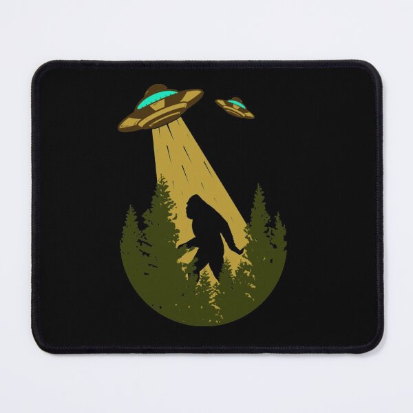 Item preview, Bigfoot UFO Abduction sasquatch Alien Birthday Gift designed and sold by WashedInFaith.