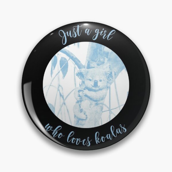 Item preview, Just a girl who loves koalas halftone design designed and sold by arkantus.