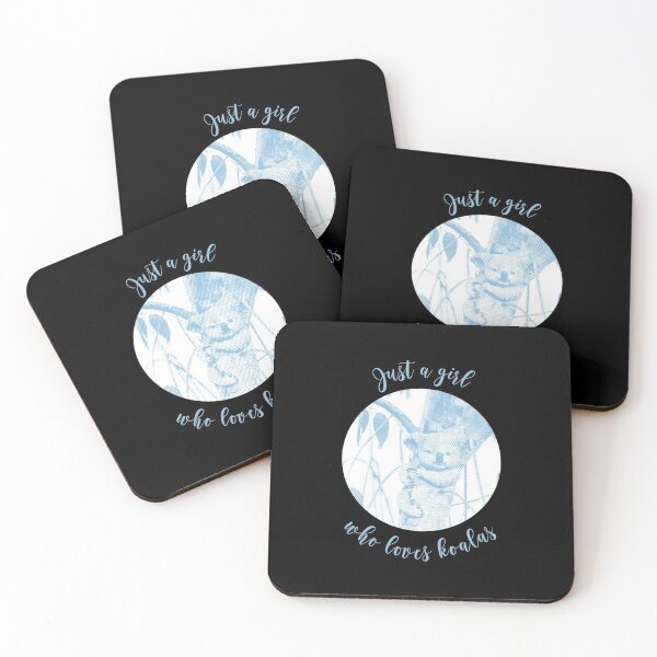 Item preview, Just a girl who loves koalas halftone design designed and sold by arkantus.
