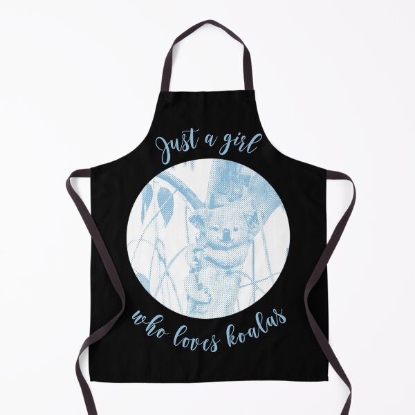 Item preview, Just a girl who loves koalas halftone design designed and sold by arkantus.