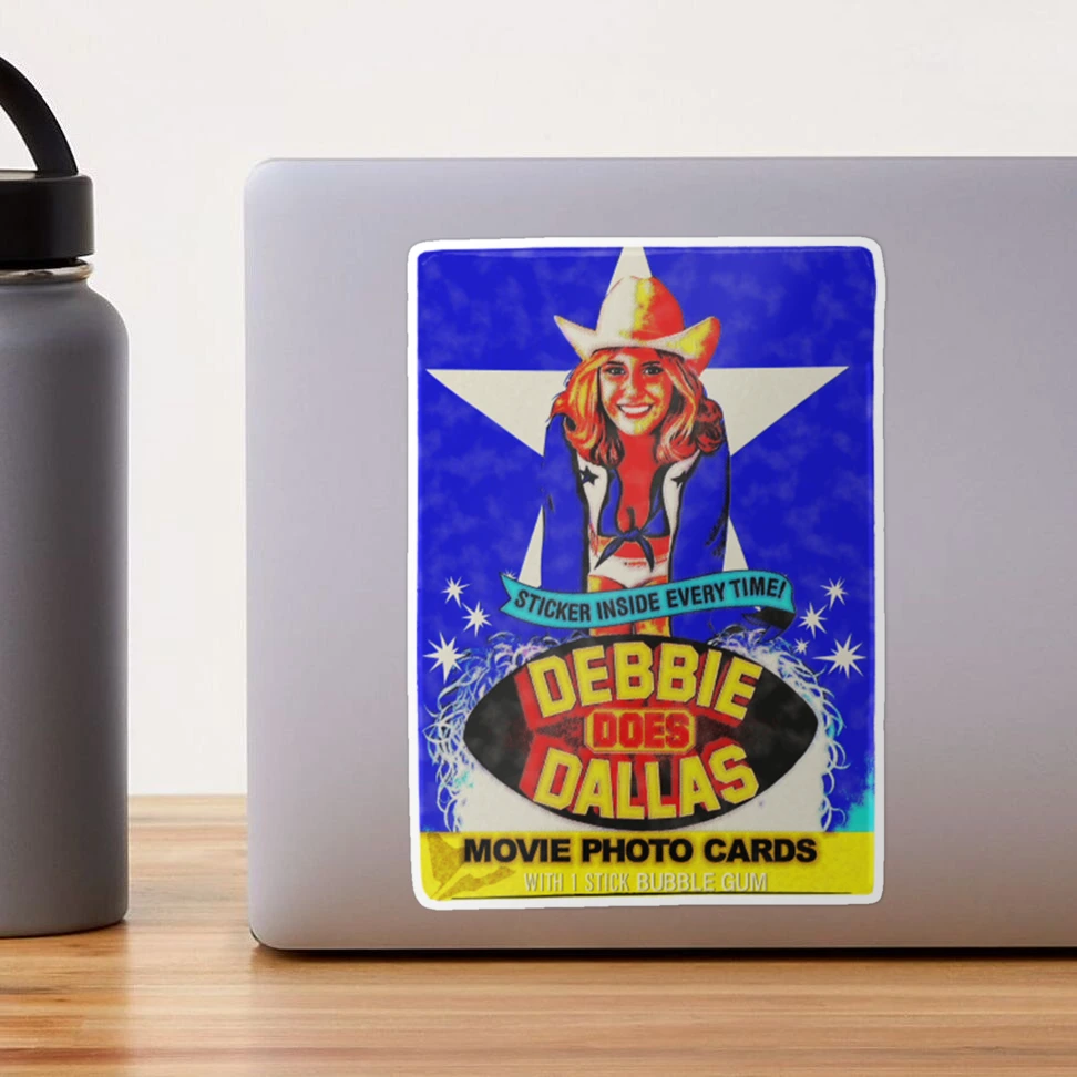 Debbie Does Dallas Vintage Trading Card Wax Pack | Sticker