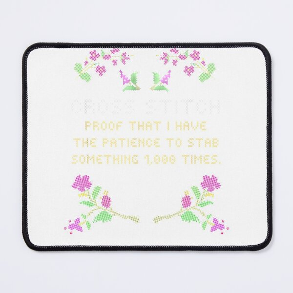 Item preview, Funny Cross Stitch Needlepoint Needle Arts Sewing Shirt designed and sold by PolinaGaley.