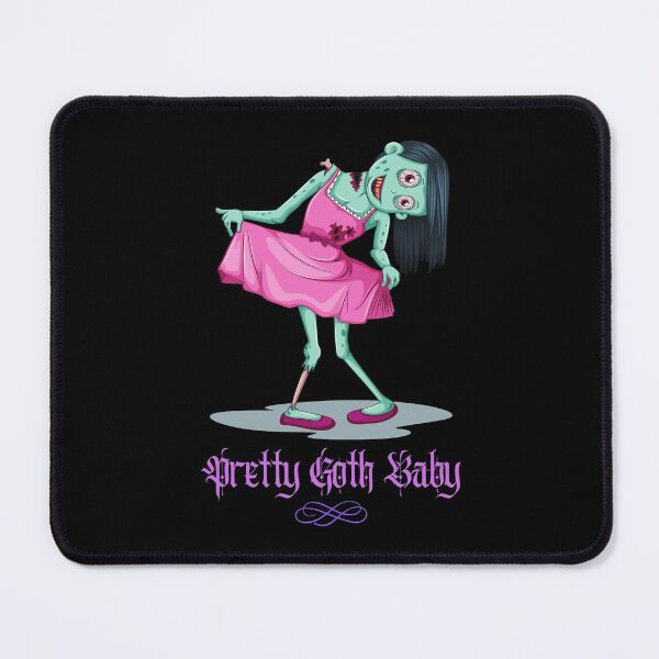 Item preview, Pretty Goth Baby Colorful Cartoon Design designed and sold by EarthArtDesigns.