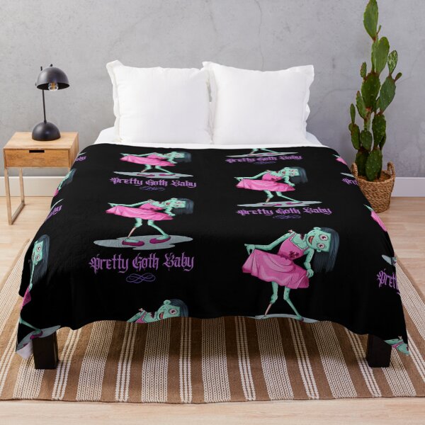 Item preview, Pretty Goth Baby Colorful Cartoon Design designed and sold by EarthArtDesigns.