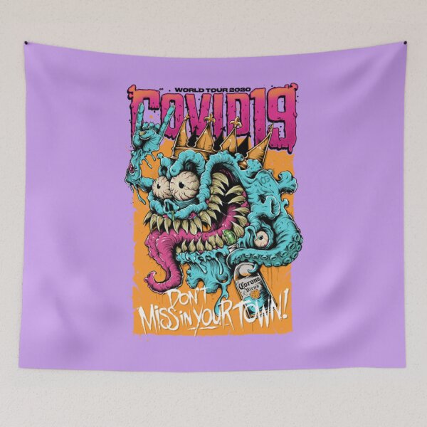 Item preview, Fuck Corona World Tour  designed and sold by WashedInFaith.