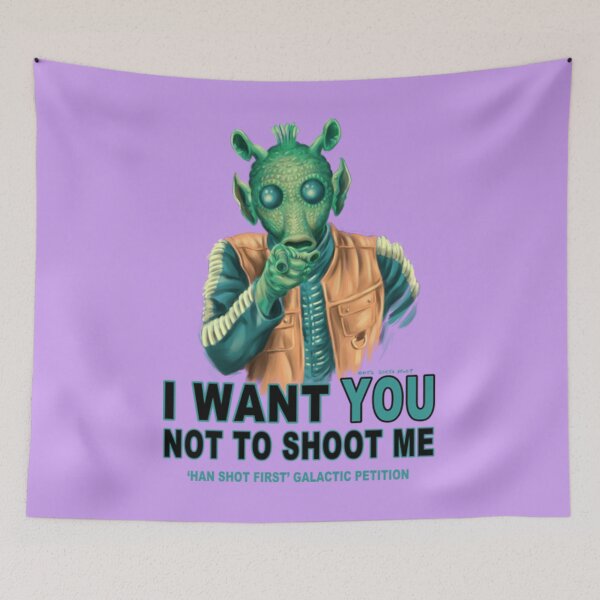 Item preview, Greedo Rodian Petition  designed and sold by WashedInFaith.