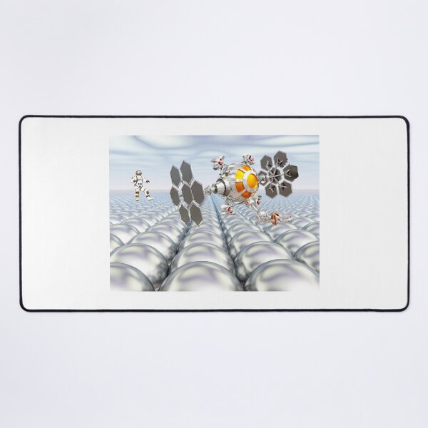 Item preview, Astronaut and spaceship in a distant world designed and sold by MIRO3D.