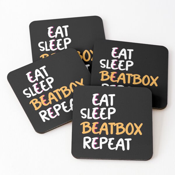 Item preview, Eat sleep beatbox repeat designed and sold by plussorn.