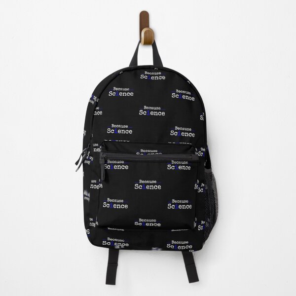 Item preview, Because Science (blue) designed and sold by StrideOrDie.