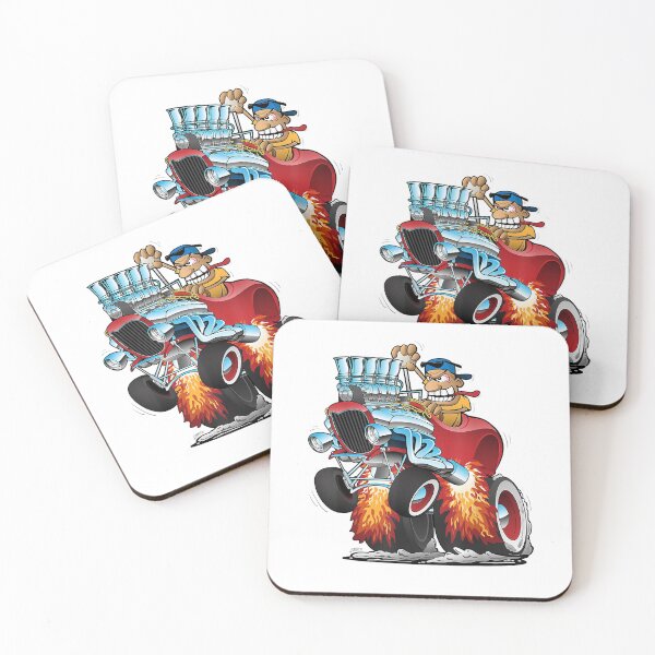 Item preview, Funny Thirties Classic Highboy Old Race Car Cartoon T-Shirt designed and sold by AnnLomachenko.
