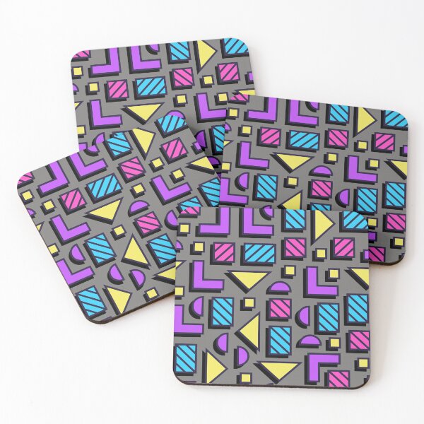 Item preview, 80s Colorful Memphis Vaporwave Pattern designed and sold by designandclouds.