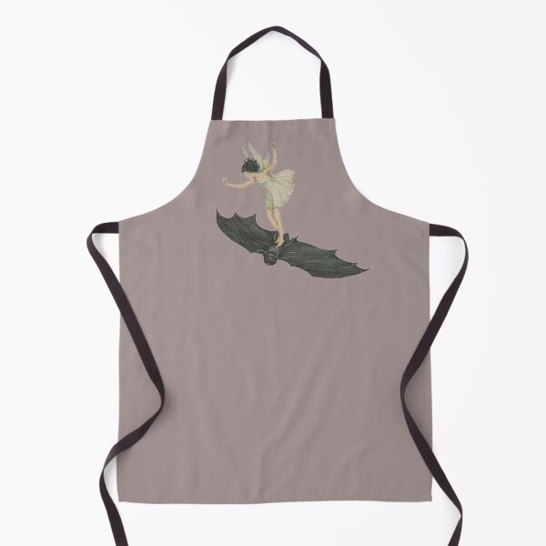Item preview, Witch on her Black Bat Vintage Fairy Illustration By Ida Rentoul Outwaite  designed and sold by Bellathewilde.