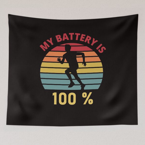 Item preview, Jogging Running Funny Battery 100% designed and sold by Imutobi.
