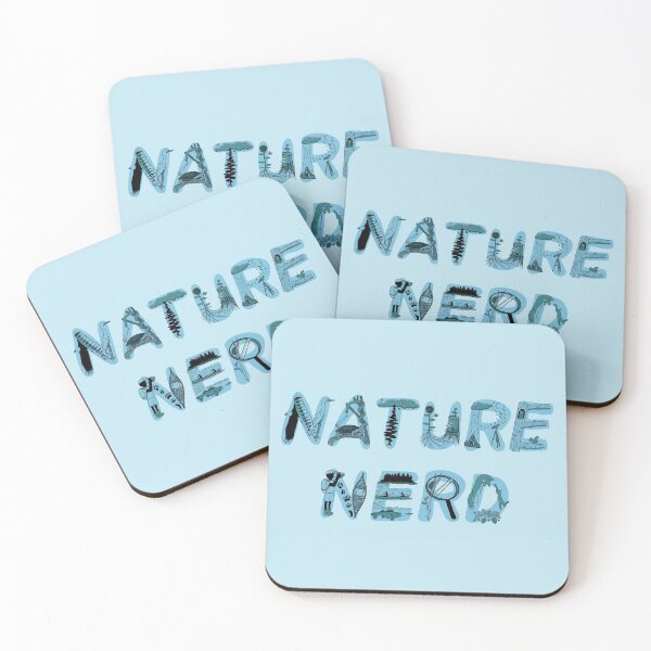 Item preview, Nature Nerd - light blue designed and sold by EcoElsa.