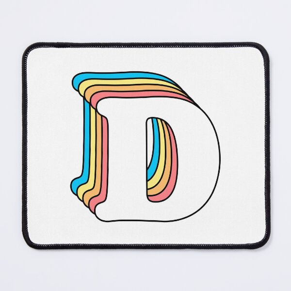 Item preview, Letter D designed and sold by OkihanaShop.