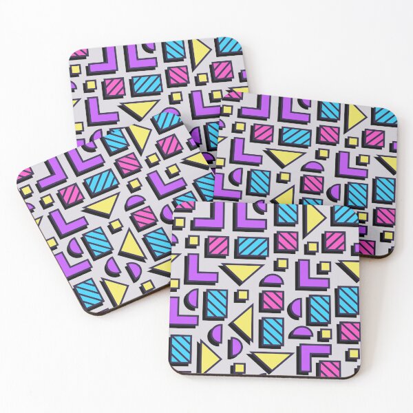 Item preview, 80s Colorful Memphis Vaporwave Pattern designed and sold by designandclouds.