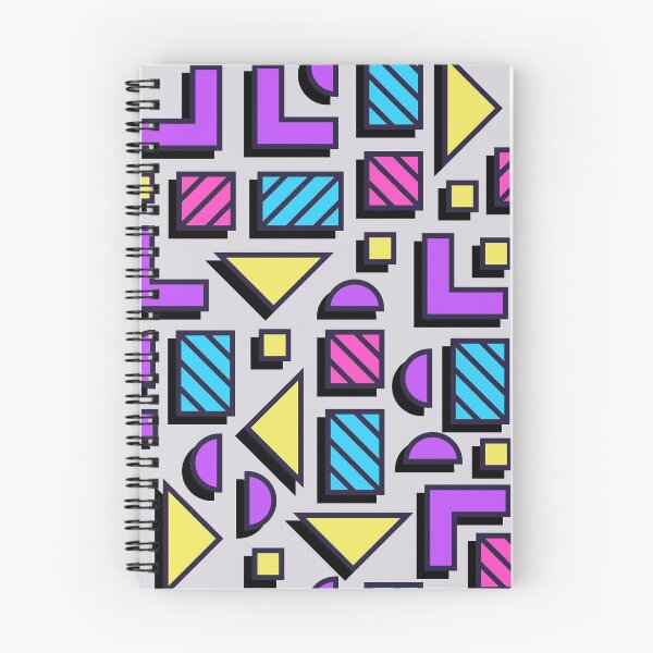 Artikelvorschau, 80er Jahre buntes Memphis Vaporwave-Muster entworfen und verkauft von designandclouds.