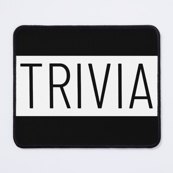 Item preview, Trivia Night Plain Text designed and sold by OurBlairWorld.
