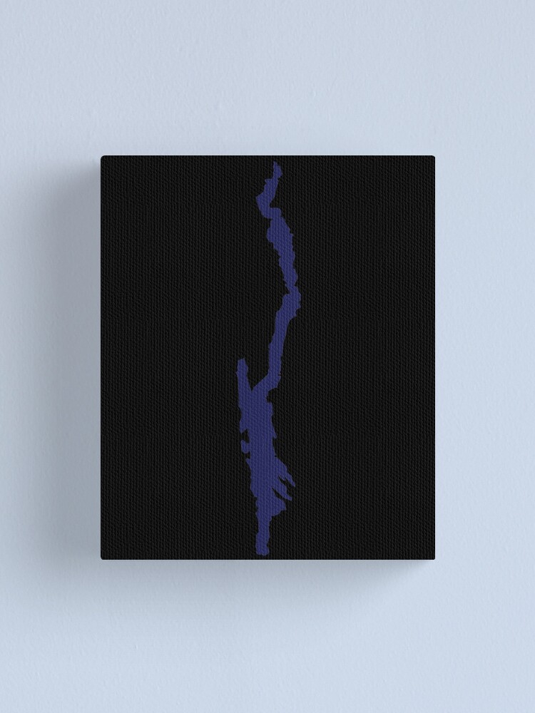 " Lake George Silhouette" Canvas Print for Sale by lindafrances | Redbubble