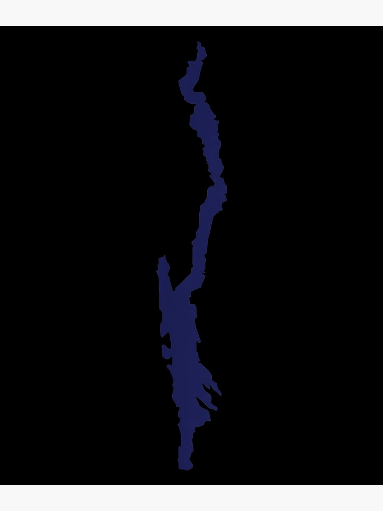" Lake George Silhouette" Poster for Sale by lindafrances | Redbubble