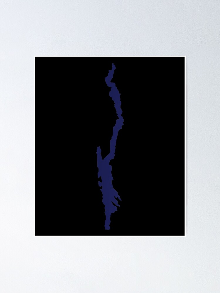 " Lake George Silhouette" Poster for Sale by lindafrances | Redbubble