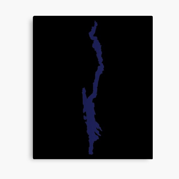 " Lake George Silhouette" Canvas Print for Sale by lindafrances | Redbubble