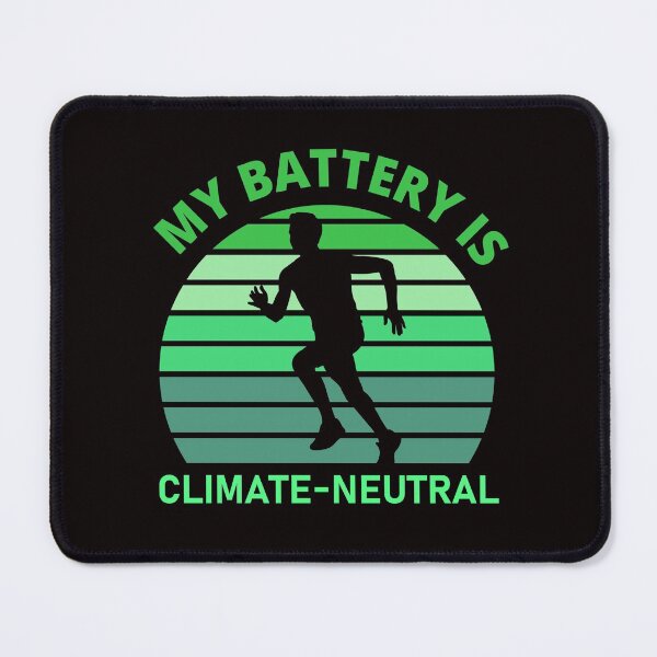 Item preview, Battery Environmentally friendly, climate neutral jogging designed and sold by Imutobi.